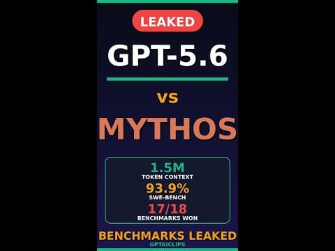 GPT-5.6 Leak: 1.5M Context & Mythos Killer